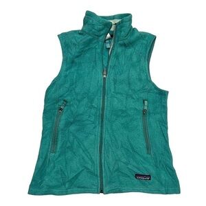 PATAGONIA womens Synchilla green vest size medium